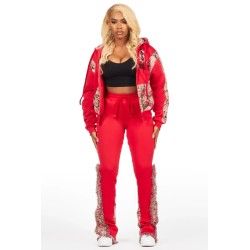 tapisserie linea pour femmes empilée trackset