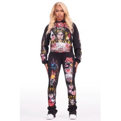 curshae super empilé trackset pour femmes