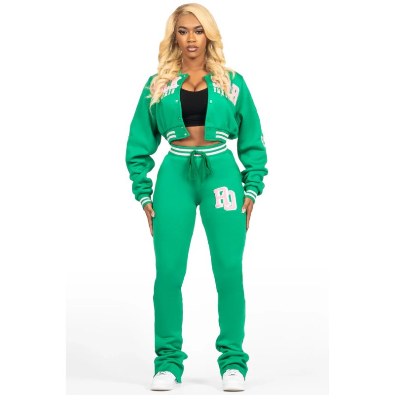 Esmeralda super empilée trackset pour femmes