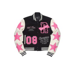 veste varsity oversized pour femmes