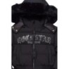rosa noir puffer jacket