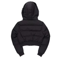 rosa noir puffer jacket