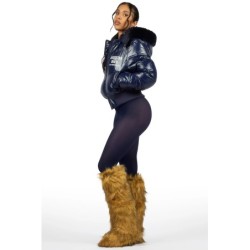 Moncia veste bleue marine