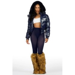 Moncia veste bleue marine