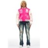 Sharray chaud rose veste oversized varsity