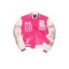 Sharray chaud rose veste oversized varsity