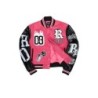 Sharray fuchsia veste oversized varsity