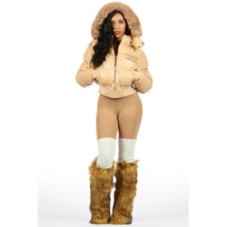 Veste de puffer Tan Destina
