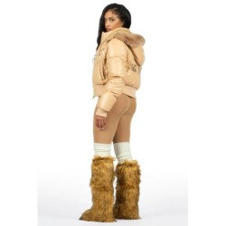 Veste de puffer Tan Destina