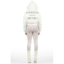 Veste de puffer blanc Destina