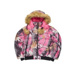 benita rose arbre camo puffer veste