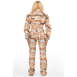 denea veste en tapisserie beige