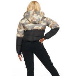 jennay 2.0 veste noir/camo