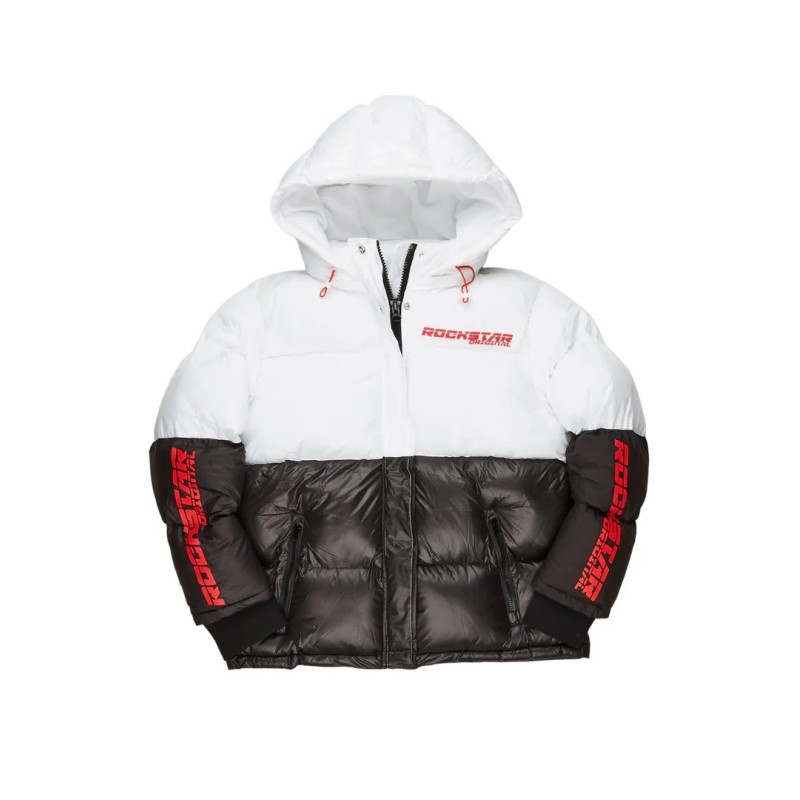 jennay veste blanche/noir