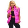 lamanda chaud rose puffer vest