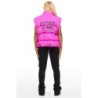 lamanda chaud rose puffer vest