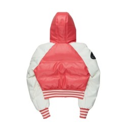 Xamaria veste de puffer rose