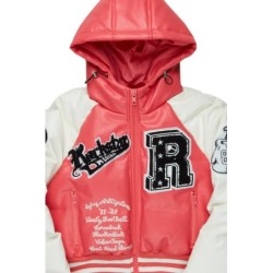 Xamaria veste de puffer rose