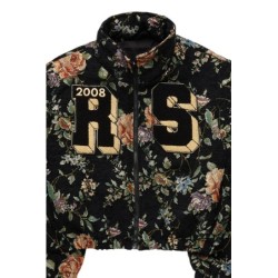 marionna noir tapisserie puffer veste