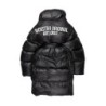 sehrazat noir long wrap puffer veste