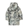 sehrazat arbre camouflage longue enveloppe puffer veste