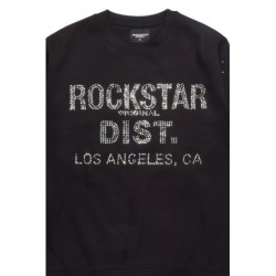 Julienia noir strass crewneck sweatshirt