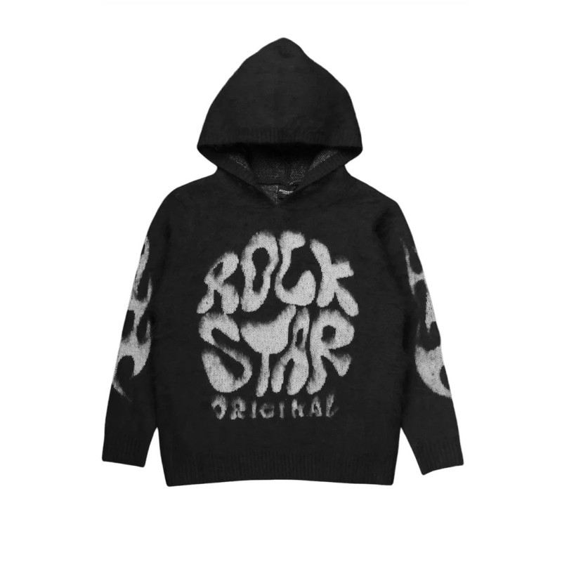 akeya chemise à capuche noire