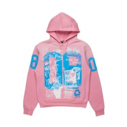 camille rose chemise à capuche oversized