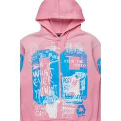 camille rose chemise à capuche oversized