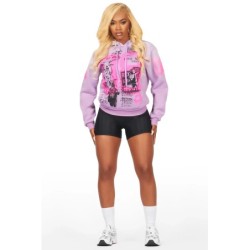 camille lavende chemise à capuche