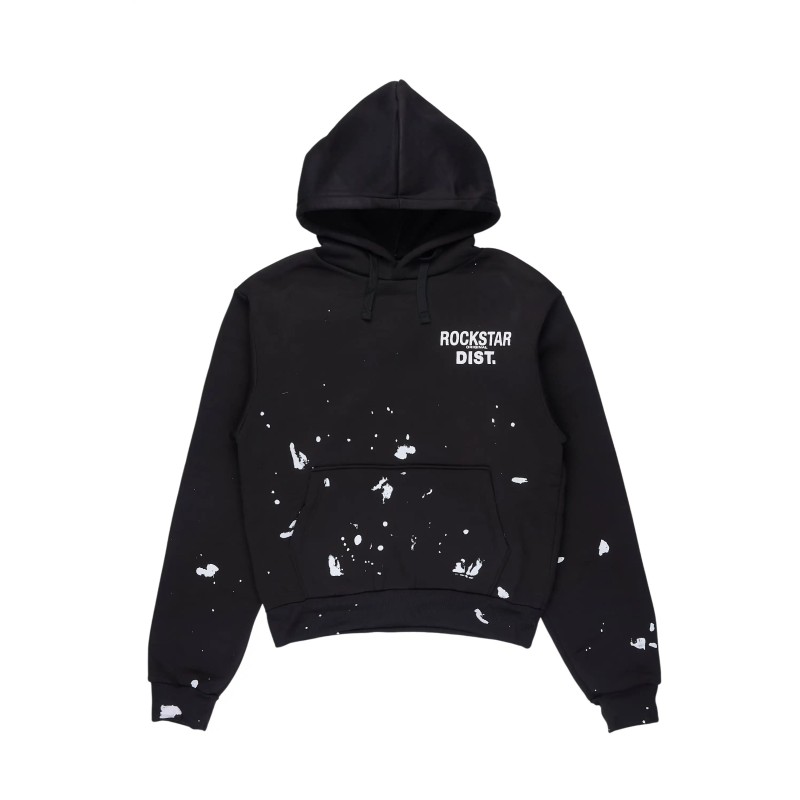 nylia noir sweat à capuche oversized