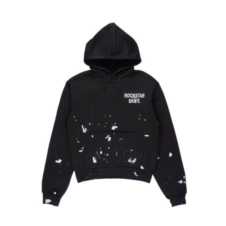 nylia noir sweat à capuche oversized