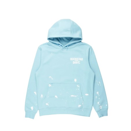 nylia bébé bleu sweat à capuche oversized