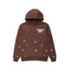 nylia marron sweat à capuche oversized