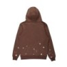 nylia marron sweat à capuche oversized