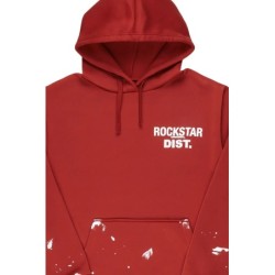 nylia rouille sweat à capuche oversized