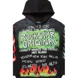 Bridgette noir sweat à capuche oversized