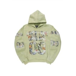 atiya sage sweat à capuche oversized