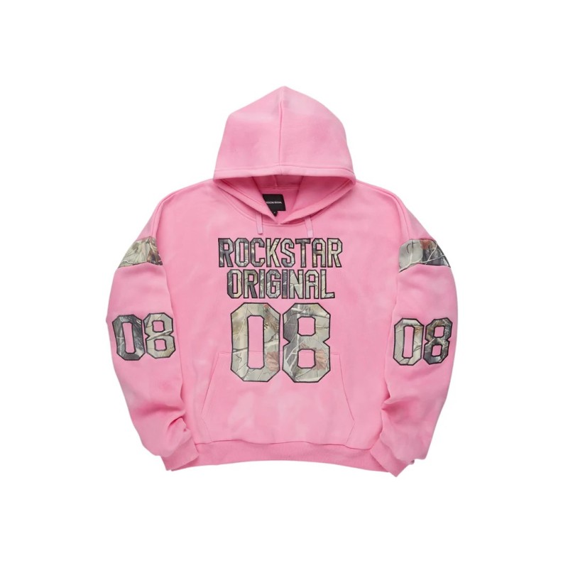 atiya rose chemise à capuche oversized