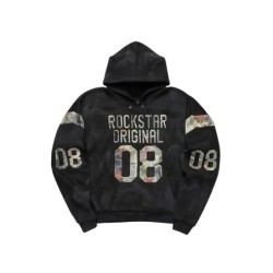 atiya chemise à capuche noire