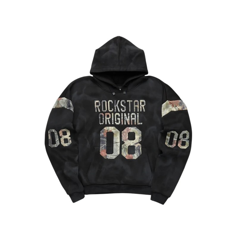 atiya chemise à capuche noire