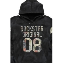 atiya chemise à capuche noire