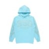 Parnella bébé bleu strass hoodie