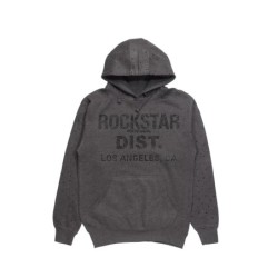 aryka charbon à capuche strass