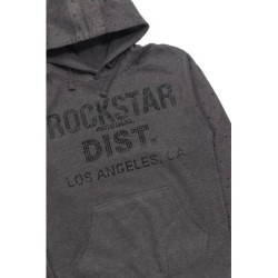 aryka charbon à capuche strass