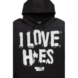 tanasya noir sweat à capuche oversized