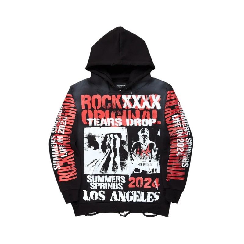 lamani sweat à capuche noir