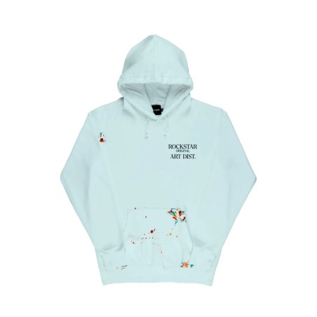 faire pluie baby bleu sweat à capuche surdimensionné