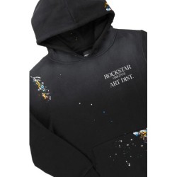 faire pluie sweat à capuche noir oversized