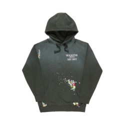 faire pluie vert foncé sweat à capuche surdimensionné